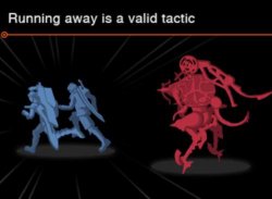 Running away is a valid tactic Meme Template