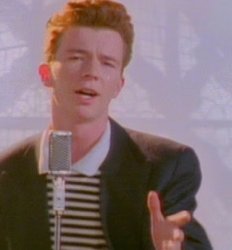 Rickroll Meme Template