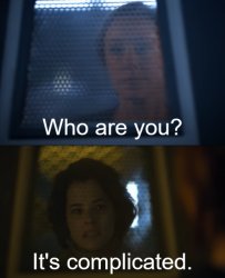 Who are you? Meme Template
