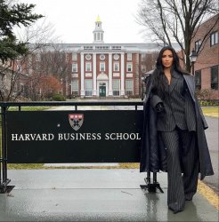 Kim Kardashian Harvard Business School Meme Template