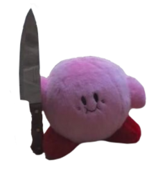 kirby knife Meme Template