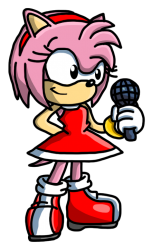 Fnf Amy Rose Meme Template