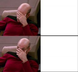 Picard Peeking Meme Template
