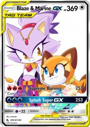 Blaze & Marine GX Tag Team Meme Template