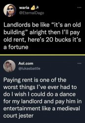 Paying rent old-school Meme Template