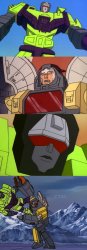 Devastator Dad Joke Version 1 Meme Template