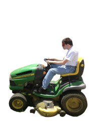 Sleeping Lawnmower Meme Template