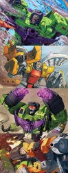 Devastator Dad Joke Version 2 Meme Template