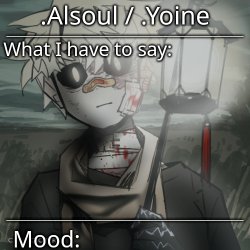 .Alsoul's Announcement Template Meme Template