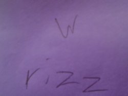 W rizz Meme Template