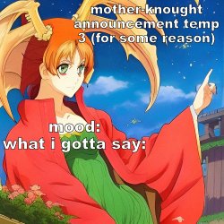 succubus knought temp Meme Template