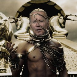 I Am a generous god Biden Xerxes Meme Template