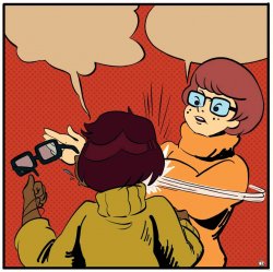 Velma Bitch Slap Meme Template