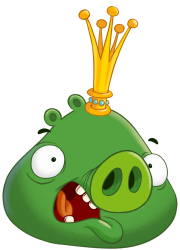 King Pig (Angry Birds toons) Meme Template