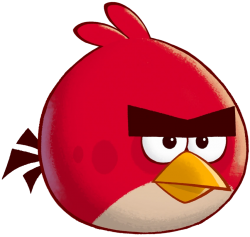 Red (Angry Birds Toons style) Meme Template
