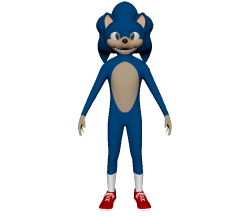 Ugly Sonic Meme Template