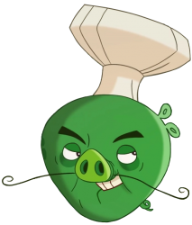 Chef Pig (Angry Birds Toons) Meme Template
