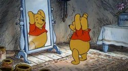 Winnie the Pooh Mirror Meme Template