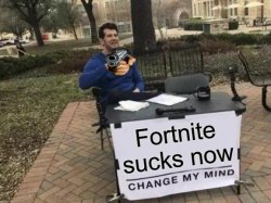 Fortnite sucks now Meme Template