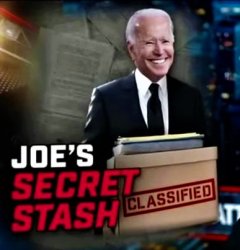 Joe's secret classified stash Meme Template