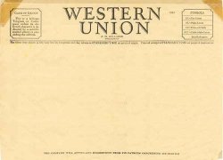 Telegram from Western Union Meme Template