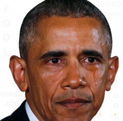 Obama Cry Meme Template