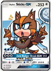 Skyline Sticks the Badger GX Meme Template