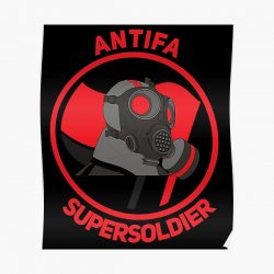 Antifa supersoldier Meme Template