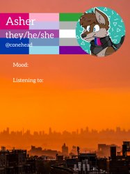 conehead's announcement template 2.0 Meme Template