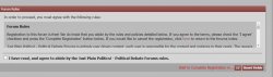 JPP registration and rules acceptance Meme Template
