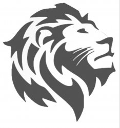Conservative Party lion logo grayscale Meme Template