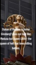Statue of Medusa pro-abortion Meme Template