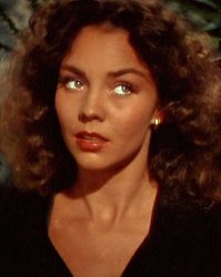 Jennifer Jones - American Actress brown face "Duel in the Sun" Meme Template