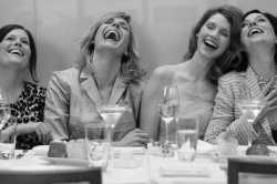 Women laughing at a table Meme Template