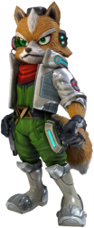 Fox McCloud Meme Template