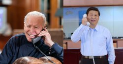 Manchurian Joe congratulated by Xi for being the best "big guy" Meme Template