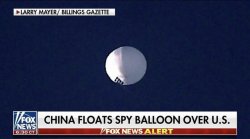 Breaking news Chinese Spy Balloon Meme Template