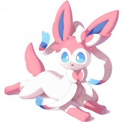 surprised sylveon Meme Template