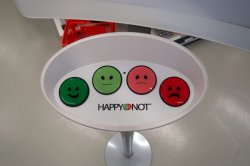 Customer satisfaction buttons Meme Template