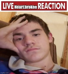 Live Heart.broken reaction Meme Template