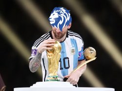 Conservative Party as Lionel Messi Meme Template