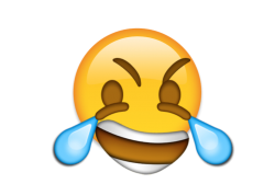 Laughing too hard emoji Meme Template