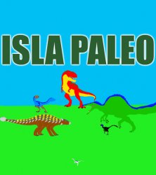 Isla Paleo Movie Poster Meme Template