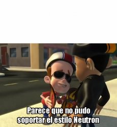 Estilo Neutron Meme Template