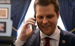 matt gaetz phone Meme Template