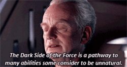 Emperor Palpatine the dark side quote Meme Template