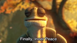 Finally, inner peace HD Meme Template