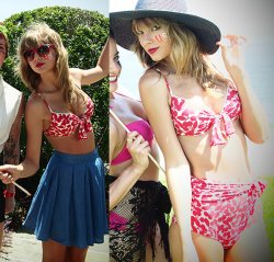 Taylor Swift bikini Meme Template