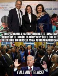 Kamala Black History Month Meme Template