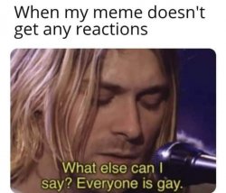 Cobain Meme Template